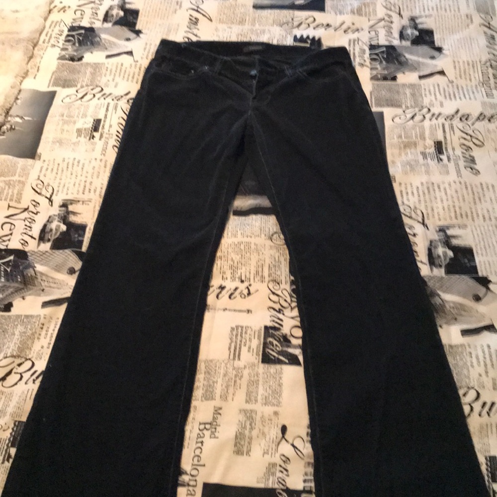 Express X2 black bootcut jeans